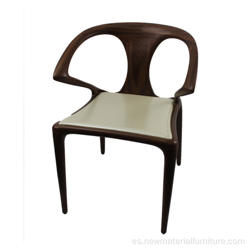 silla de comedor marrón contemporánea